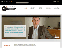 Tablet Screenshot of myhotelyourhotel.com